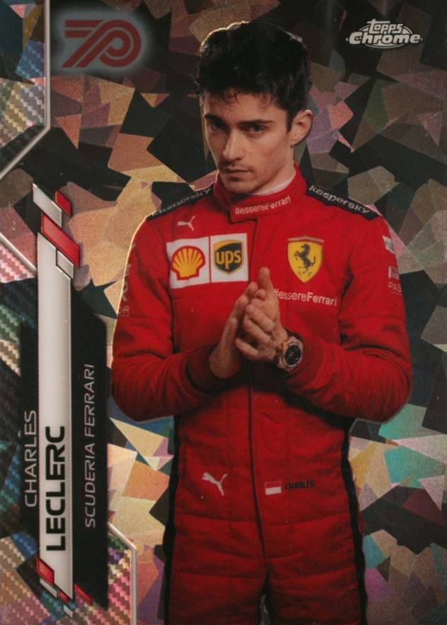 2020 Topps Chrome Formula 1 Sapphire Edition Charles Leclerc #4 Other Sports Card