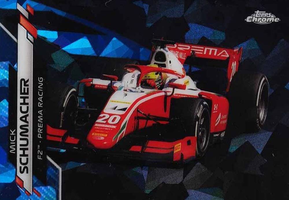 2020 Topps Chrome Formula 1 Sapphire Edition Mick Schumacher #75 Other Sports Card