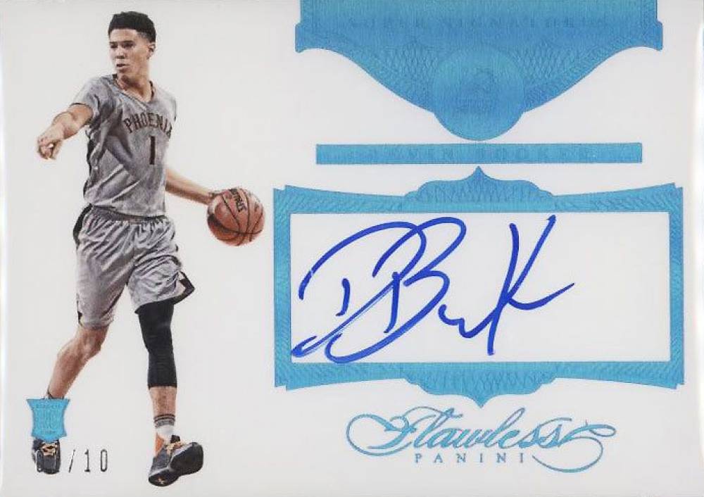 2015 Panini Flawless Super Signatures Devin Booker #SS-DB Basketball Card
