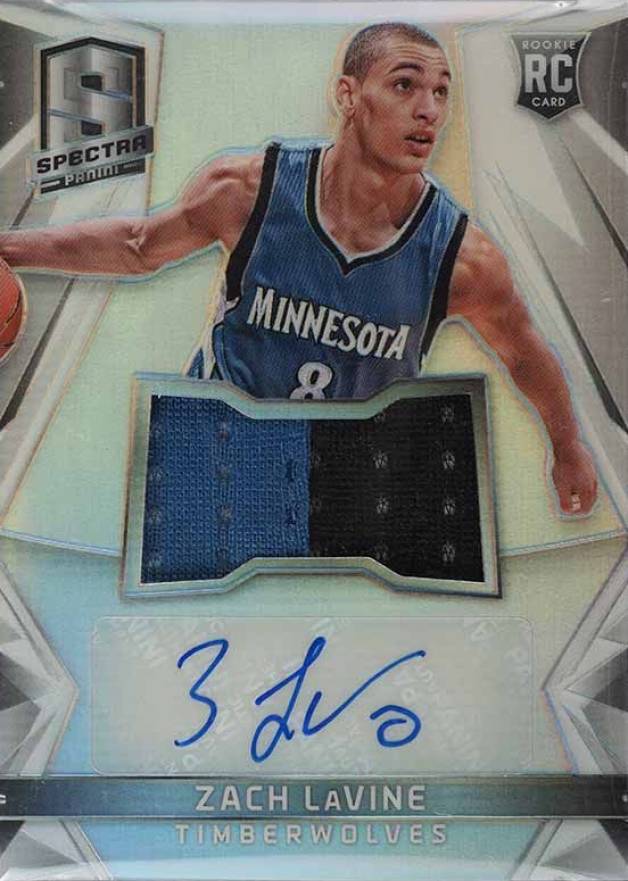 2014 Panini Spectra Zach LaVine #110 Basketball Card