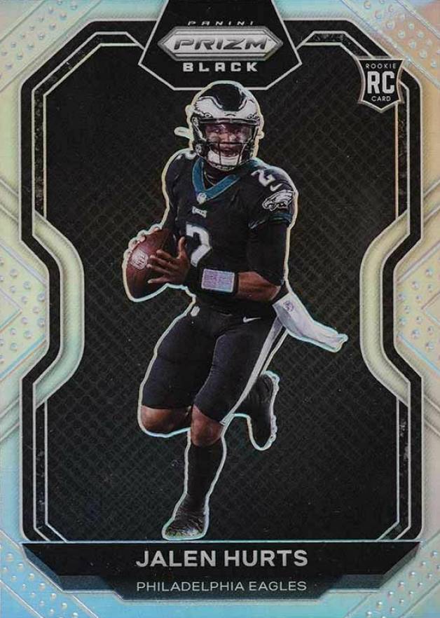 2020 Panini Chronicles Prizm Black Jalen Hurts #PB19 Football Card