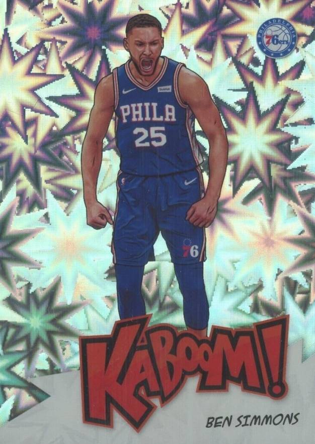 2020 Panini Crown Royale Kaboom! Ben Simmons #13 Basketball Card