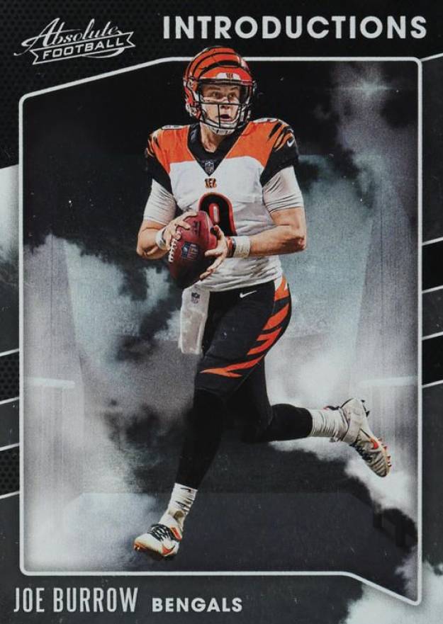 2020 Panini Absolute Introductions Joe Burrow #IJB Football Card