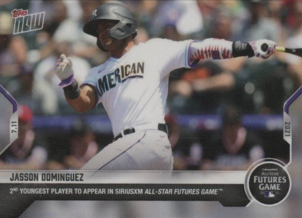 2021 Topps Now Jasson Dominguez #494 Baseball Card