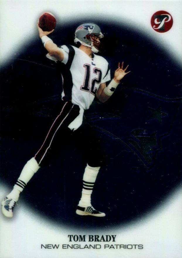 2002 Topps Pristine  Tom Brady #15 Football Card