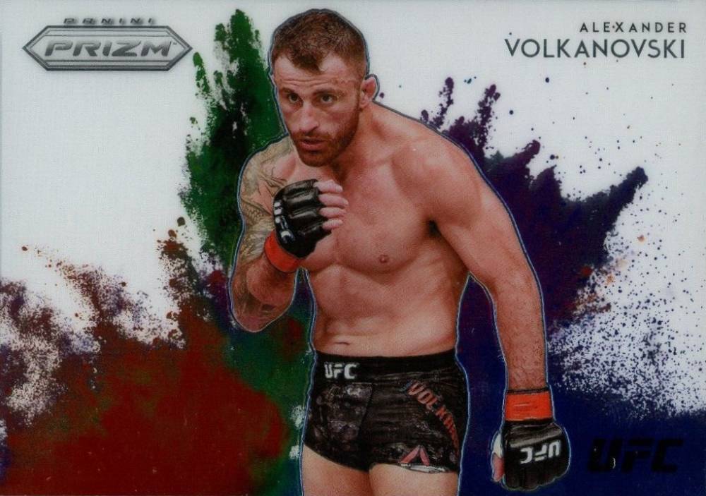 2021 Panini Prizm UFC Color Blast Alexander Volkanovski #16 Other Sports Card