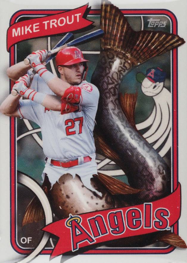 2021 Topps PROJECT70 Mike Trout #589 Baseball Card