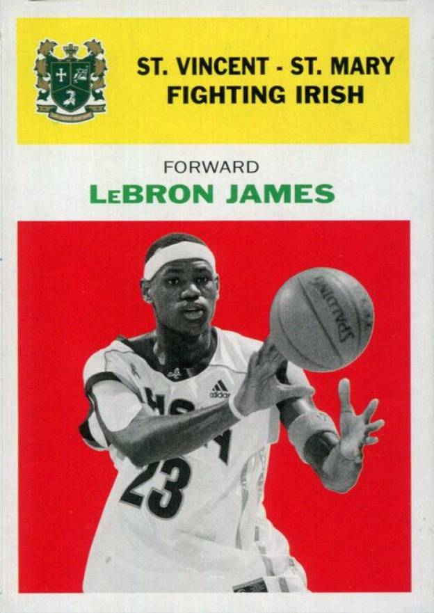2011 Fleer Retro 1961-62 LeBron James #61-LJ Basketball Card