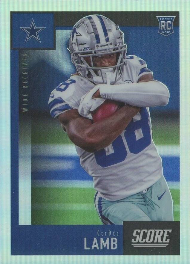 2020 Panini Chronicles Score Ceedee Lamb #451 Football Card