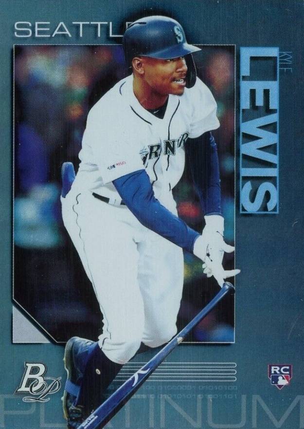 2020 Bowman Platinum Kyle Lewis #50 Baseball Card