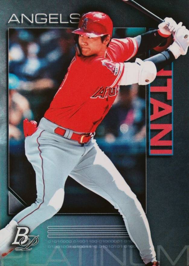 2020 Bowman Platinum Shohei Ohtani #5 Baseball Card