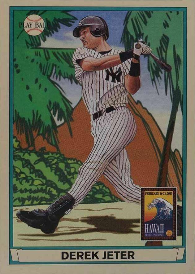 2003 Upper Deck Play Ball Hawaii Trade Conference Derek Jeter #KY7 Baseball Card