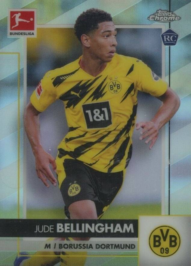 2020 Topps Chrome Bundesliga Jude Bellingham #31 Soccer Card