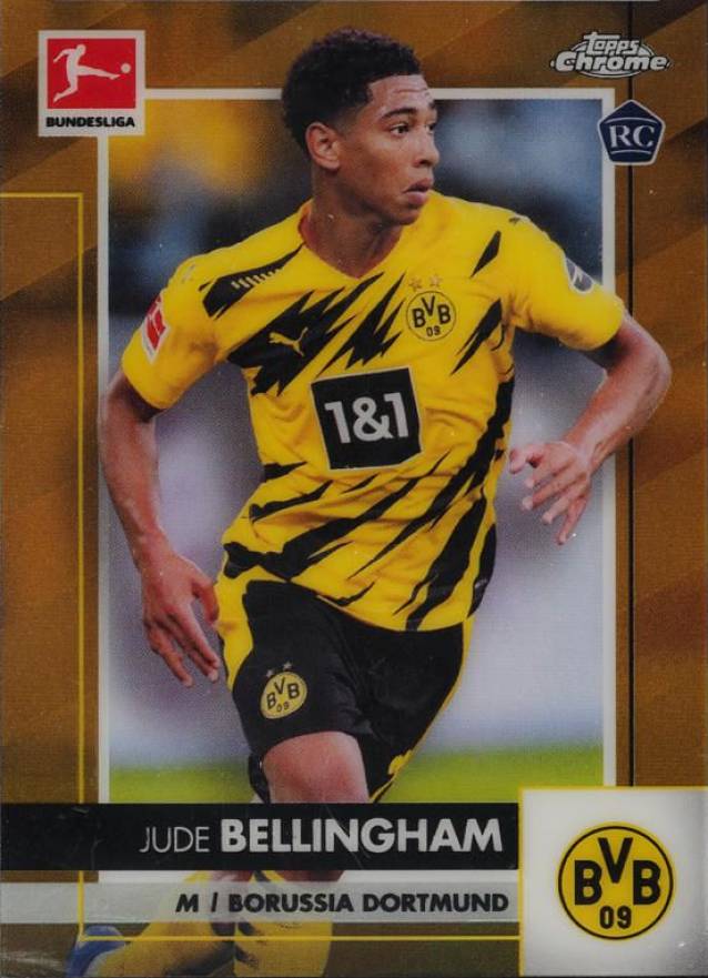 2020 Topps Chrome Bundesliga Jude Bellingham #31 Soccer Card