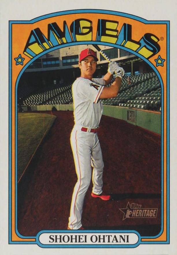 2021 Topps Heritage Shohei Ohtani #245 Baseball Card