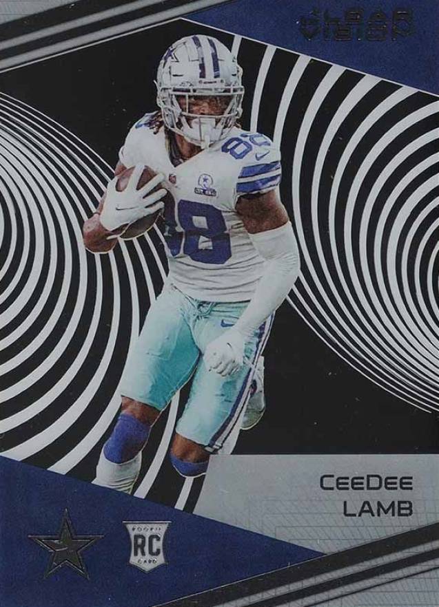 2020 Panini Chronicles Clear Vision Rookies Ceedee Lamb #CV13 Football Card