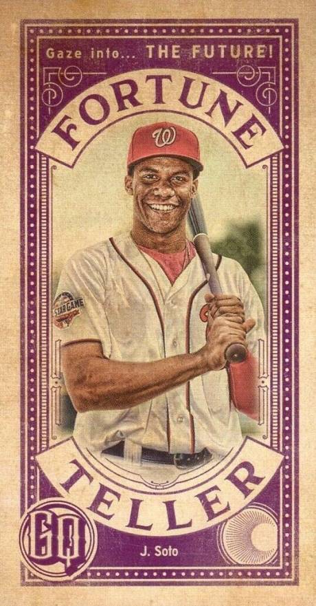 2019 Topps Gypsy Queen Fortune Teller Mini Juan Soto #JS Baseball Card