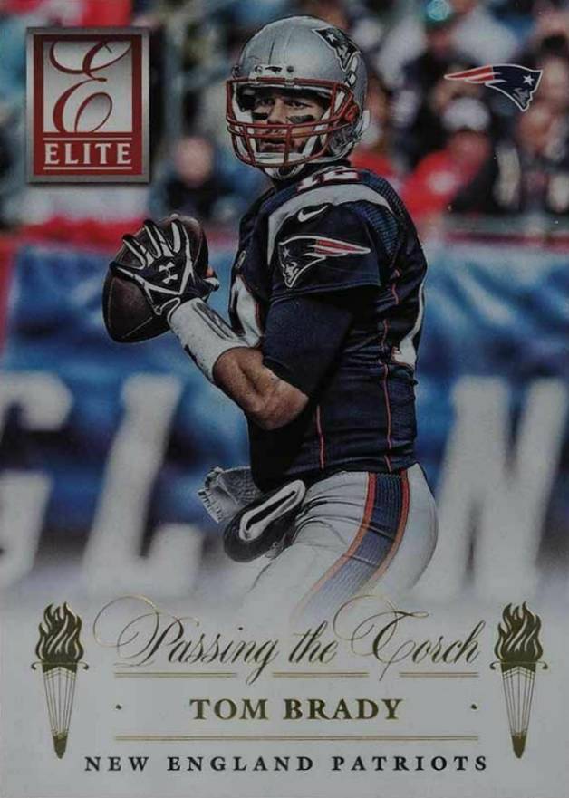 2015 Panini Donruss Passing the Torch Jimmy Garoppolo/Tom Brady #5 Football Card