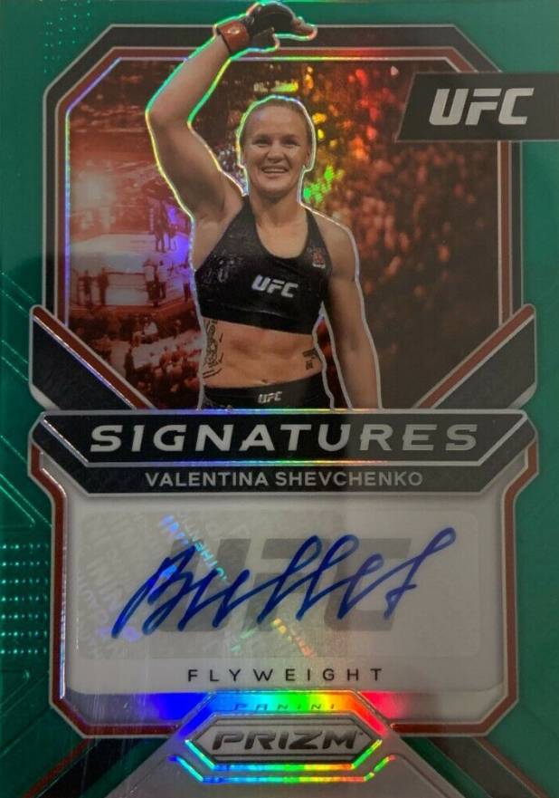 2021 Panini Prizm UFC Signatures Valentina Shevchenko #SGVSH Other Sports Card