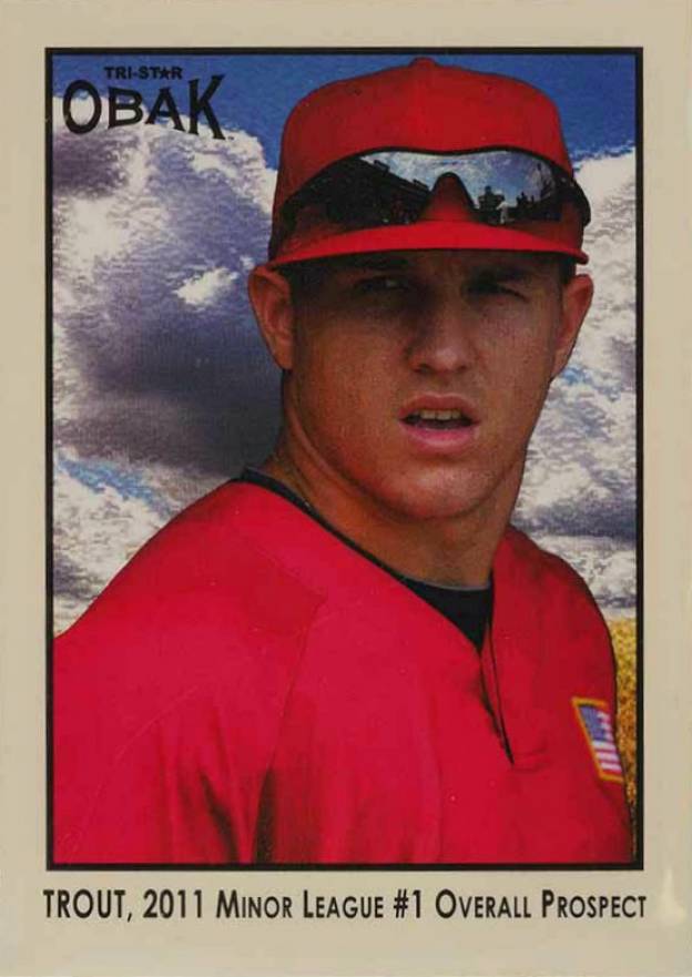 2011 Tristar Obak Mike Trout #2 Baseball Card