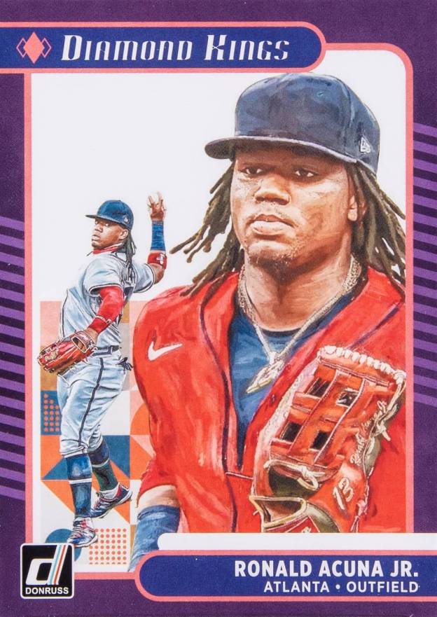 2021 Panini Donruss Ronald Acuna Jr. #16 Baseball Card