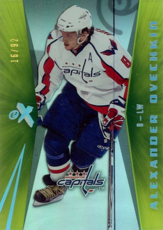 2008 Ultra EX Alexander Ovechkin #1 Hockey Card