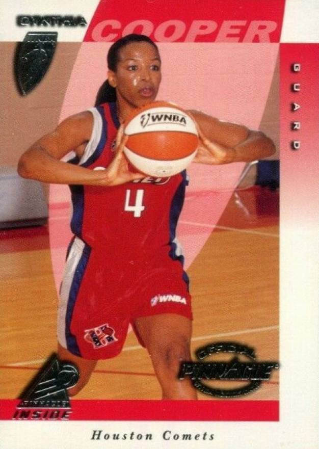 1997 Pinnacle Inside WNBA Cynthia Cooper #2 Basketball Card