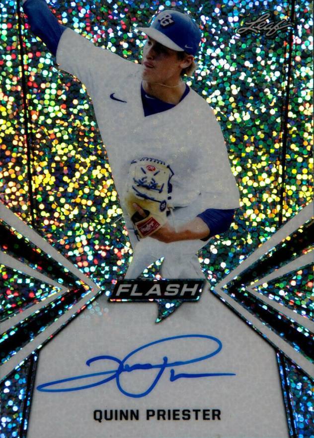 2020 Leaf Flash Autographs  Quinn Priester #QP1 Baseball Card