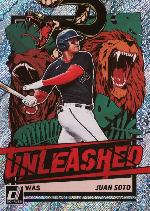 2021 Panini Donruss Unleashed Juan Soto #UNL14 Baseball Card