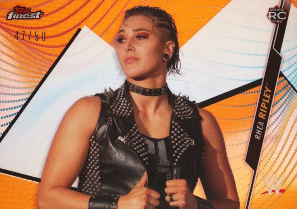 2020 Topps WWE Finest Rhea Ripley #90 Other Sports Card