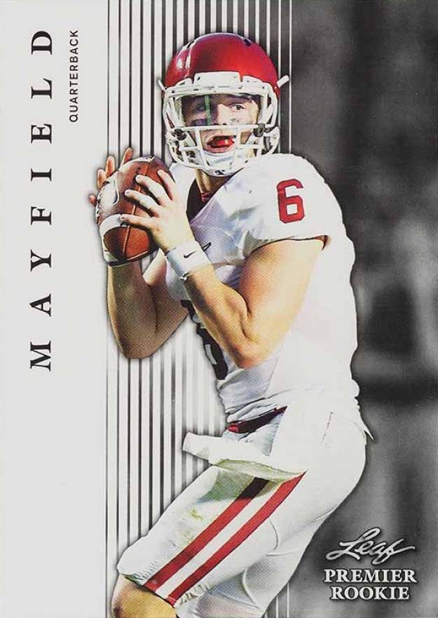 2018 Leaf Special Release Premier Rookie Baker Mayfield #PR-03 Football Card