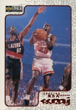 1997 Collector's Choice MJ Rewind Redemption Michael Jordan #R8 Basketball Card