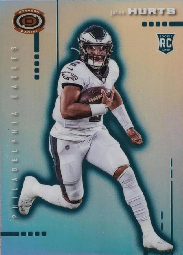 2020 Panini Chronicles Dynagon Rookies Jalen Hurts #D19 Football Card