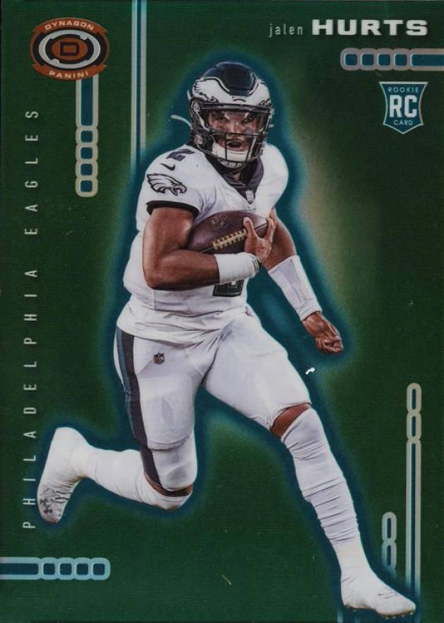 2020 Panini Chronicles Dynagon Rookies Jalen Hurts #D19 Football Card