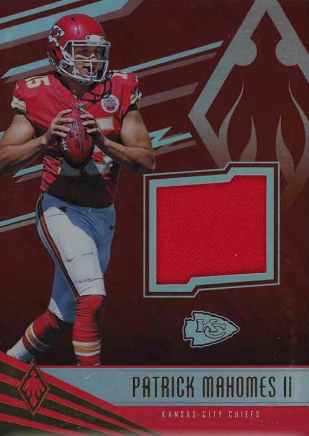 2017 Panini Phoenix RPS Memorabilia Patrick Mahomes II #4 Football Card