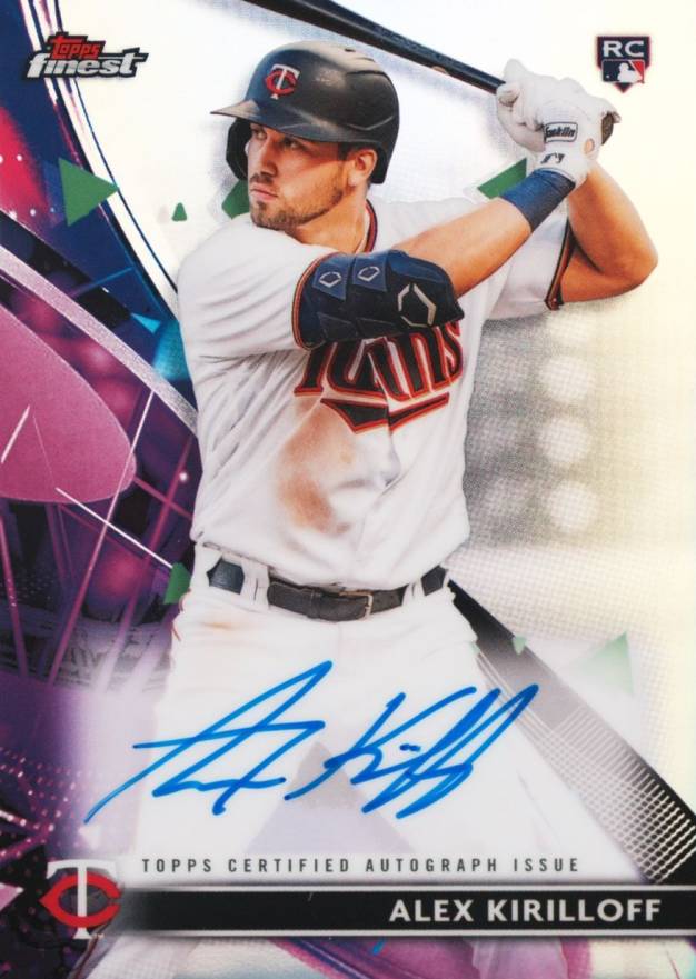 2021 Topps Finest Finest Autographs Alex Kirilloff #AKI Baseball Card