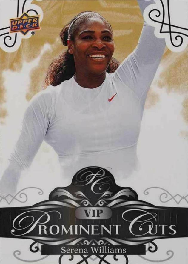 2019 Upper Deck National Prominent Cuts VIP Serena Williams #VIP3 Other Sports Card