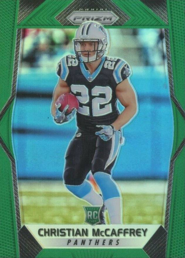 2017 Panini Prizm Christian McCaffrey #249 Football Card