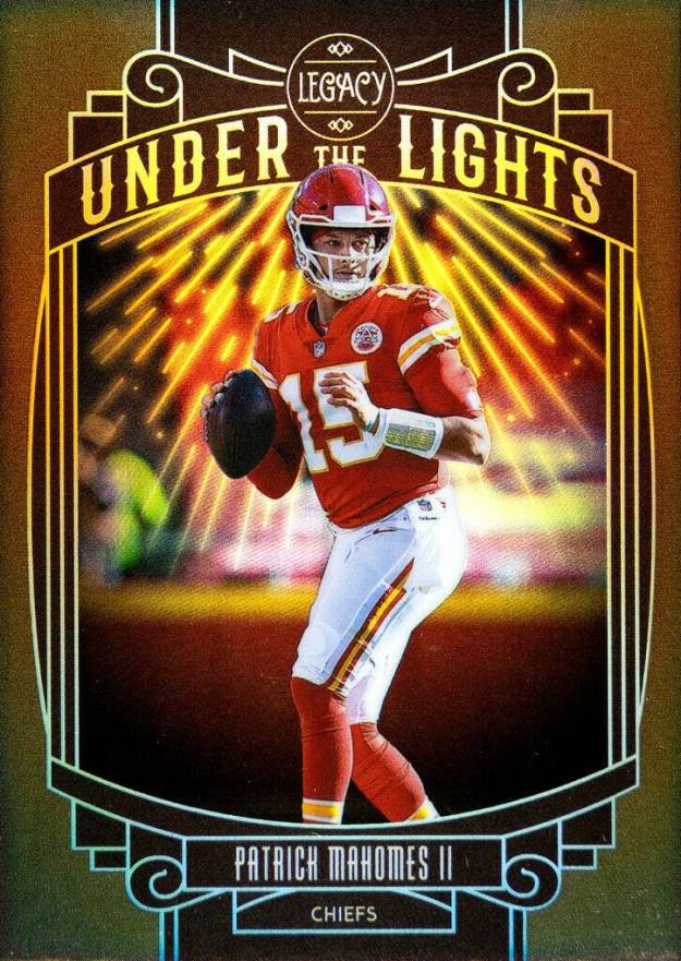 2021 Panini Legacy Under the Lights Patrick Mahomes II #ULPM Football Card