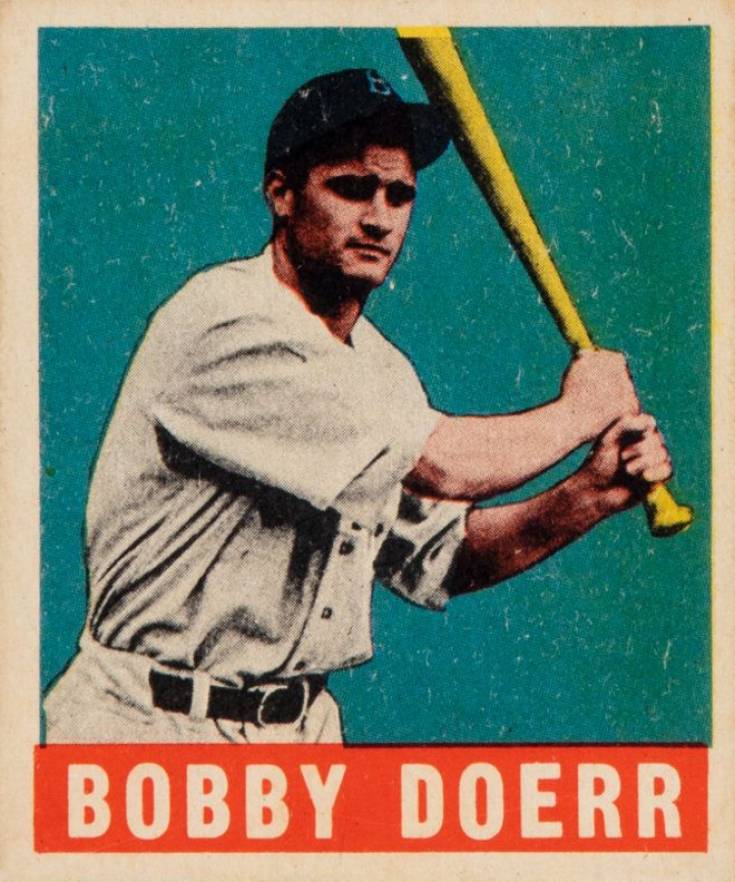 1948 Leaf Bobby Doerr #83 Baseball Card