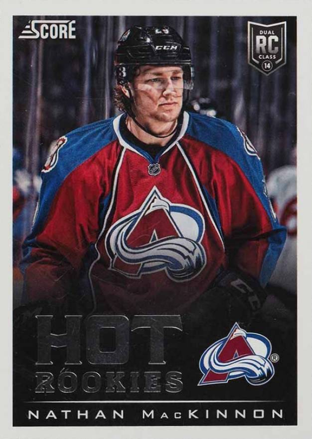 2013 Score Nathan MacKinnon #686 Hockey Card