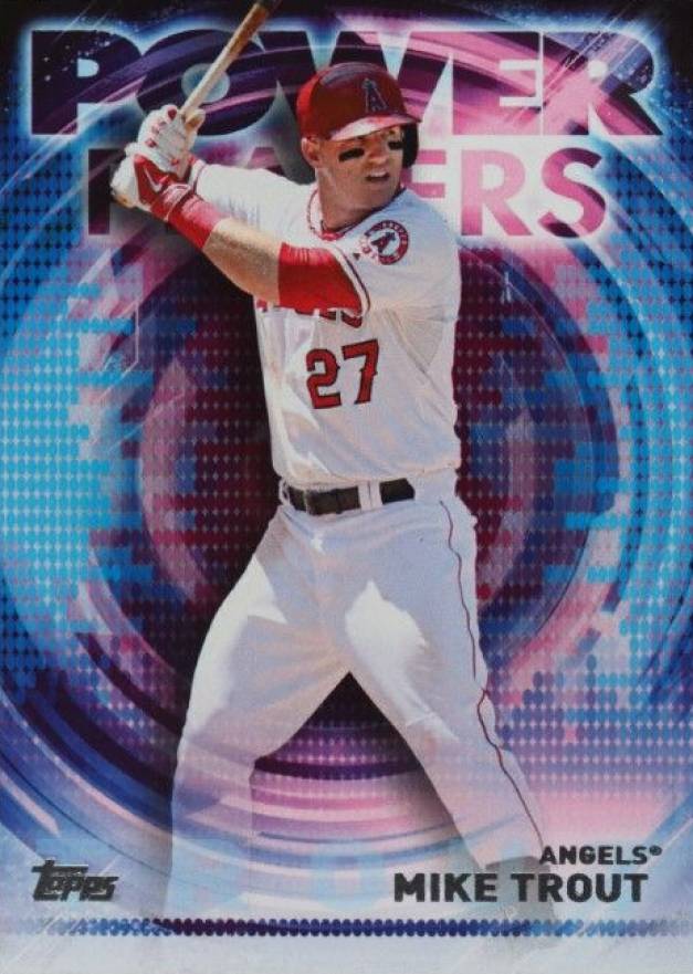 2014 Topps Update Power Players Mike Trout #PPAMTR Baseball Card