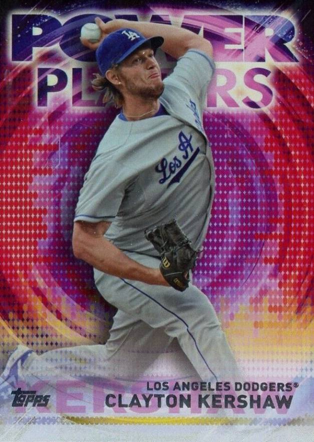 2014 Topps Update Power Players Clayton Kershaw #PPACK Baseball Card