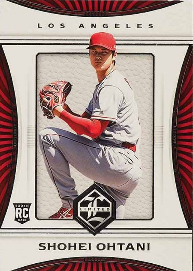 2018 Panini Chronicles Limited Shohei Ohtani #18 Baseball Card