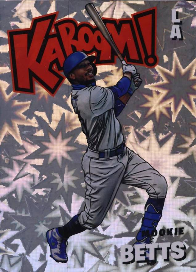 2021 Panini Absolute Kaboom! Mookie Betts #K7  Baseball Card