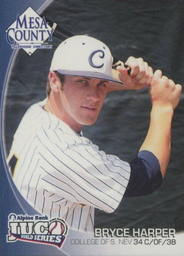 2010 Juco World Series Bryce Harper # Baseball Card