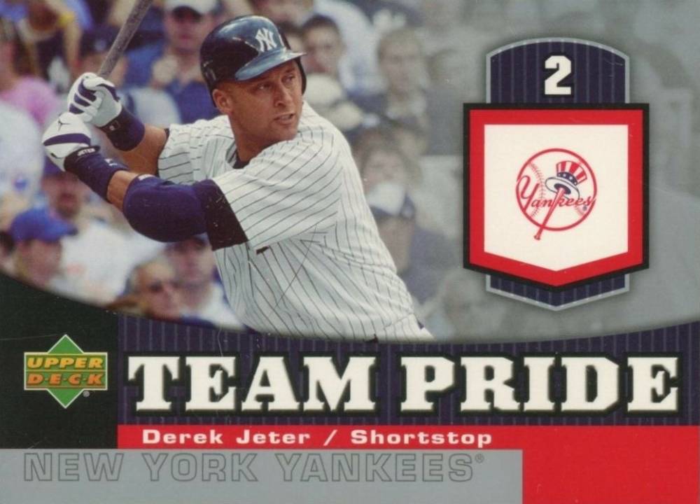 2006 Upper Deck Team Pride Derek Jeter #TP-DJ Baseball Card