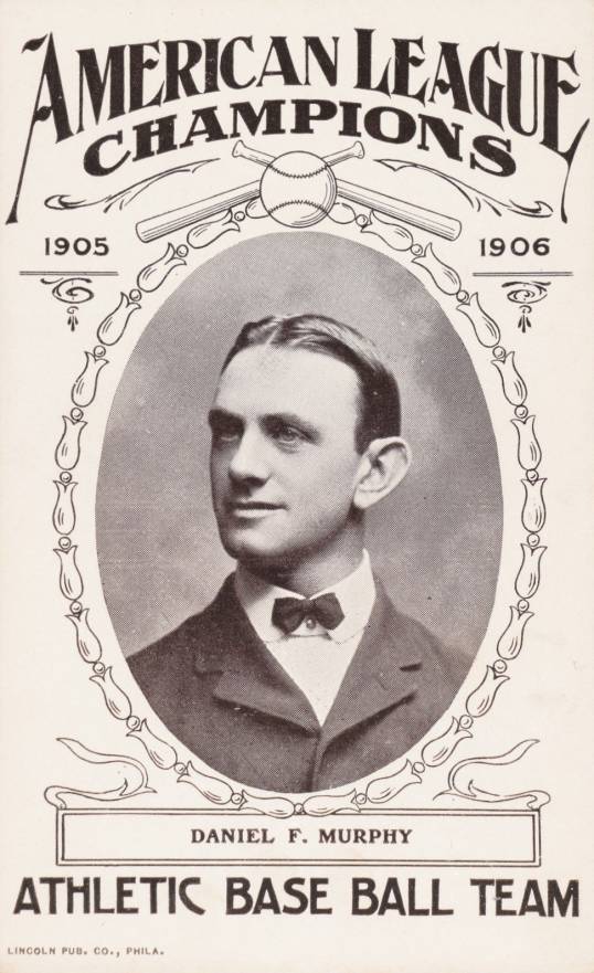 1906 Lincoln Publishing Philadelphia A's Danny Murphy # Baseball Card