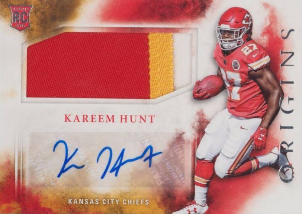 2017 Panini Origins  Kareem Hunt #116 Football Card