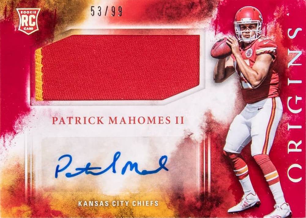 2017 Panini Origins  Patrick Mahomes II #104 Football Card